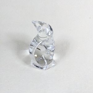 Atlantis Penguin Glass Figurine Paperweight